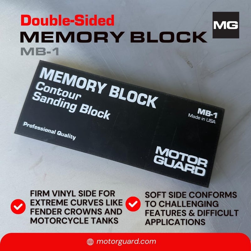 Motor Guard Memory Block Sanding Block (MB-1) - One Size - Image 2
